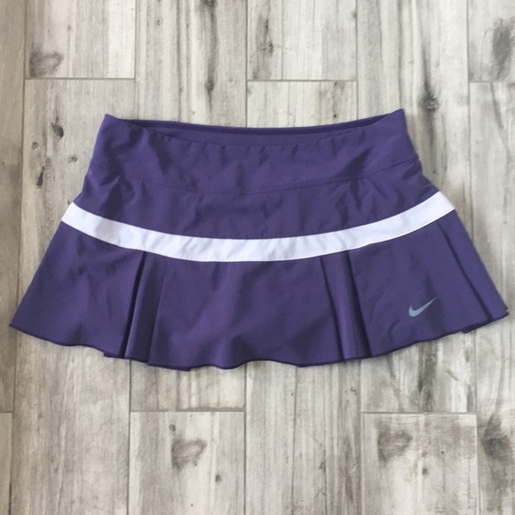 Nike Dresses & Skirts - Nike Dri-Fit Purple Tennis Skirt Size L